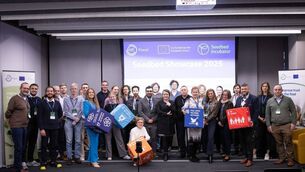 <p>ictured (fourth from left) is Dr Ultan McCarthy at the EIT Food Seedbed Programme awards</p> <p>ictured (fourth from left) is Dr Ultan McCarthy at the EIT Food Seedbed Programme awards</p>