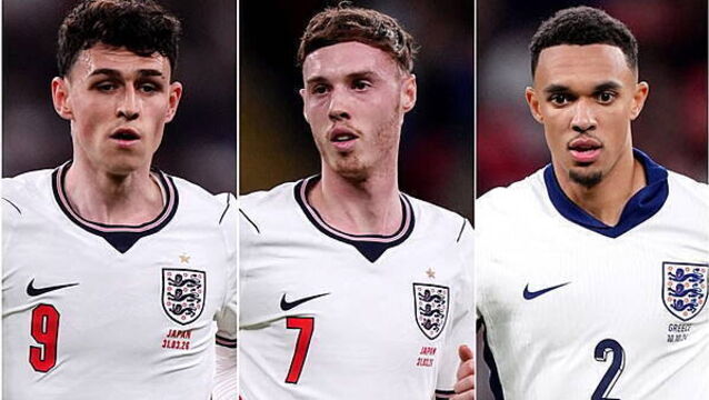 England World Cup squad: Foden, Palmer and Alexander-Arnold miss out