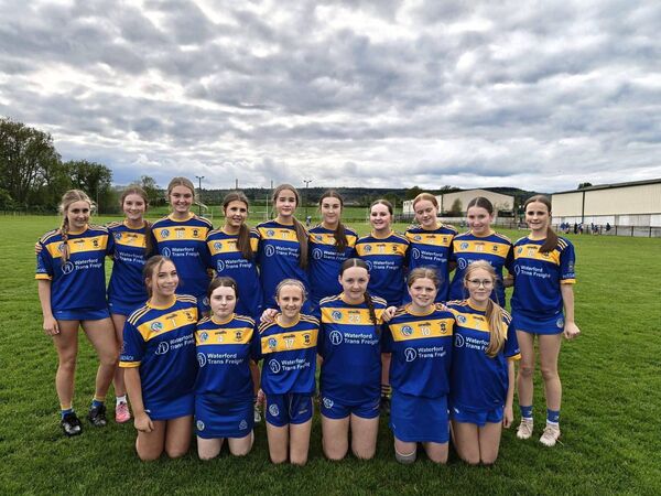 The Portlaw Camogie Club U16 squad