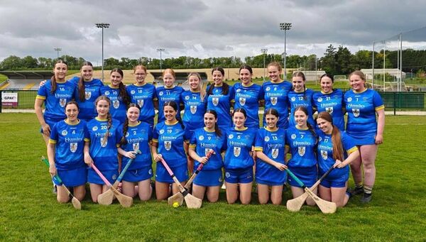 The Portlaw Camogie Club intermediate squad 