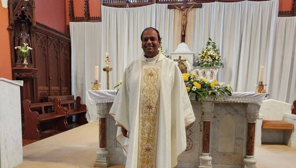 Fr Francis bid a fond farewell to Portlaw and Ballyduff after four years.
