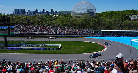 Alex Albon collides with groundhog in Canadian Grand Prix practice