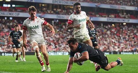 Montpellier beat Ulster 59-26 in the Challenge Cup final