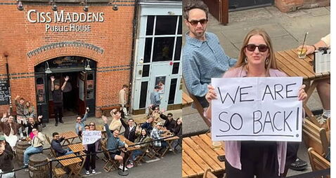 Ciss Maddens reopens outdoor seating area on Drury Street