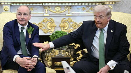 'You were outstanding': Mainly positive messages to Taoiseach after Trump meeting