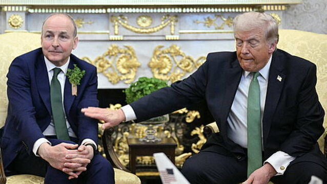 'You were outstanding': Mainly positive messages to Taoiseach after Trump meeting