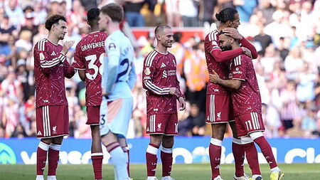 Mohamed Salah signs off Liverpool career with an assist during Brentford draw