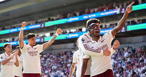 Arsenal complete Premier League-winning campaign with victory at Crystal Palace
