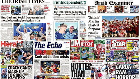 What the papers say: Monday's front pages