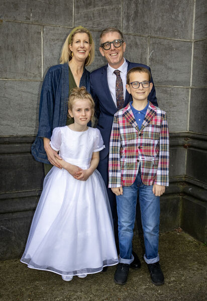 Cecily Morris, Waterpark, who received her First Holy Communion at St. John's Church. Cecily Morris, Waterpark, who received her First Holy Communion at St. John's Church.