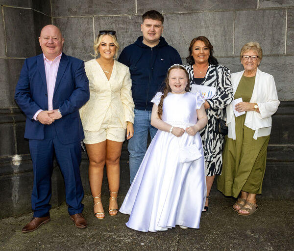 Annie Dalton, Waterpark, who received her First Holy Communion at St. John's Church. Annie Dalton, Waterpark, who received her First Holy Communion at St. John's Church.