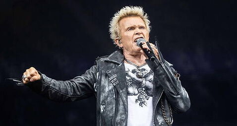 Billy Idol honoured for 50-year rock career he thought would last six months