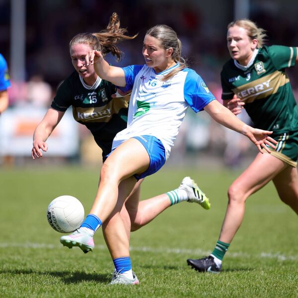 Waterford's Lauren McGregor in action in the TG4 Munster Senior Ladies Football final.