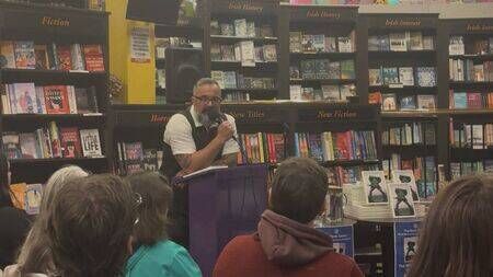 WATCH: David Keohan speaks at the launch of his new book in Waterford