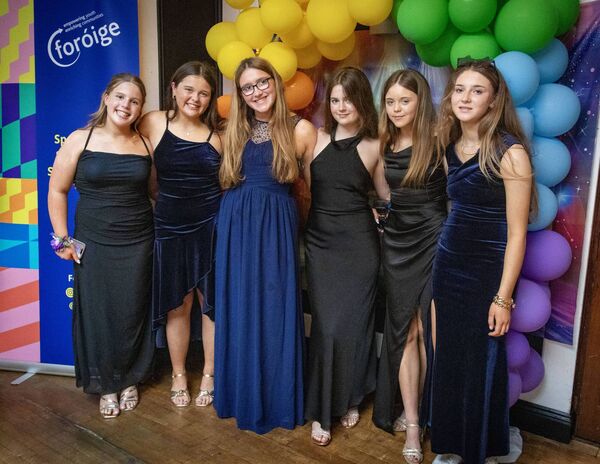 Some of those attending the Foróige Clubs Spectacular Regional Ball in O'Shea's Hotel Tramore. Photo: Joe Evans