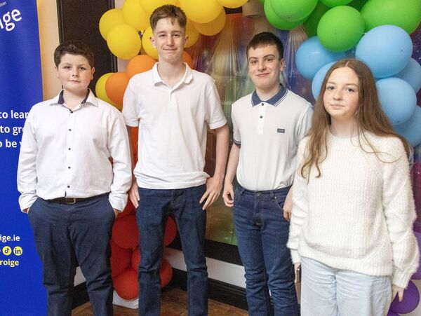 Cuffsgrange, Kilkenny, who attended the Foróige Clubs Spectacular Regional Ball in O'Shea's Hotel Tramore. Photo: Joe Evans