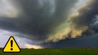 Thunderstorm warning issued for Waterford