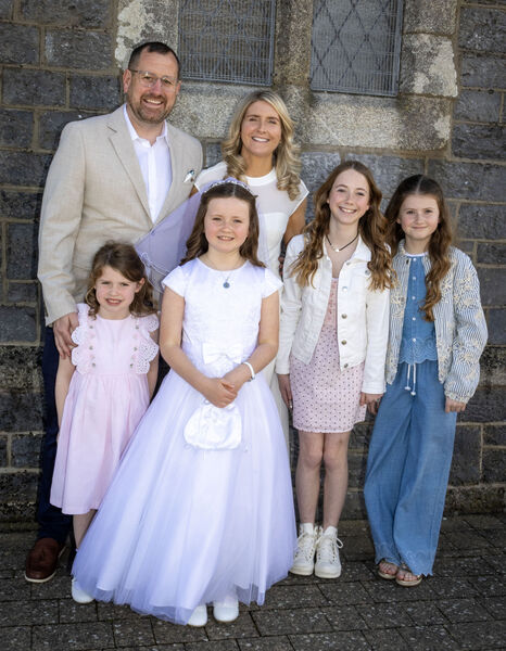  Elle Frisby, St. Mary's Ballygunner, who received her First Holy Communion at St. Mary's Church.