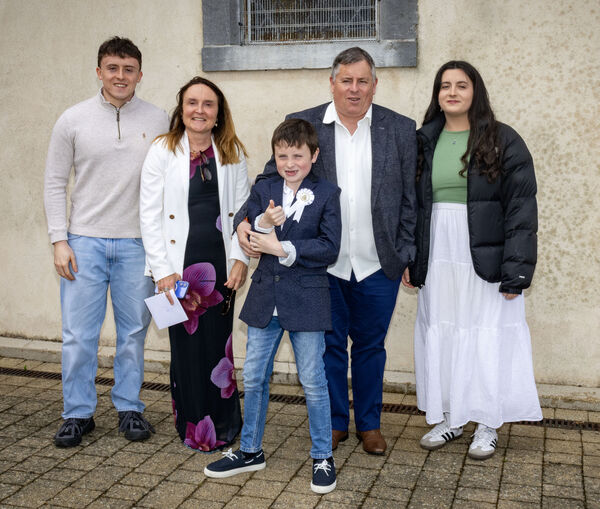  Connor Duffin, St. Mary's Ballygunner, who received his First Holy Communion at St. Mary's Church.