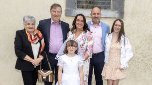 <p> Chloe Thompson, St. Mary's Ballygunner, who received her First Holy Communion at St. Mary's Church. 	All Photos: Joe Evans</p>