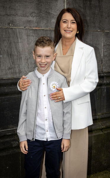Art O'Leary, St. Declan's, who received his First Holy Communion at St. John's Church. Art O'Leary, St. Declan's, who received his First Holy Communion at St. John's Church.