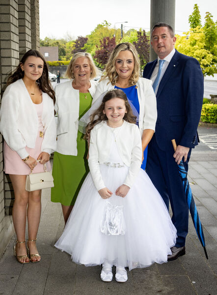  Ruby O'Malley, St. Ursula's, who received her First Holy Communion at the Sacred Heart Church.