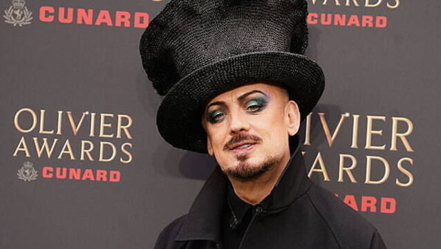 Boy George says he wants to write British Eurovision entry