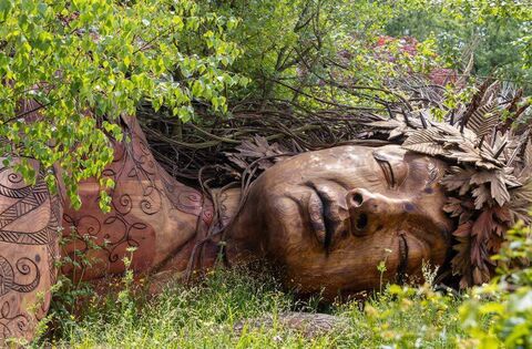 Monumental sculpture earns Waterford men historic Chelsea Flower Show victory - News - Waterford News & Star