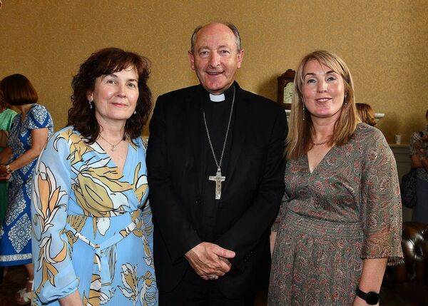 Ms. Michelle Briggs, Principal Holy Family School, Bishop Alphonsus Cullinan, Bishop of Waterford and Lismore and Ms. Mairéad Cummins, Principal Our Lady of Mercy.