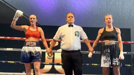 Breslin shines on Pro debut with stoppage win