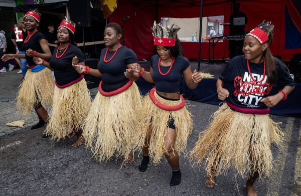 African dancers at Africa Day 2026. Photo: Joe Evans African dancers at Africa Day 2026. Photo: Joe Evans