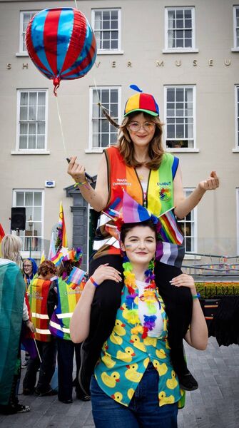 Lily and Brooke at Pride of the Déise.