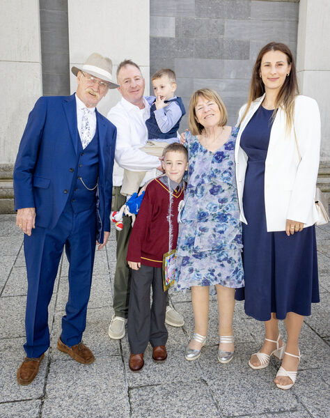 Theo Walsh, St. Stephen's De La Salle, who received his First Holy Communion at the Cathedral. Theo Walsh, St. Stephen's De La Salle, who received his First Holy Communion at the Cathedral.
