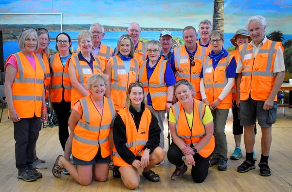 The volunteers that made it all happen on the 6 stages of the St. Declan's Way The volunteers that made it all happen on the 6 stages of the St. Declan's Way