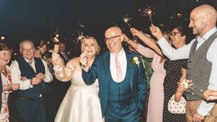 <p>The couple's content creator on the day was Laura Divney. Photo: Daven Casey</p>