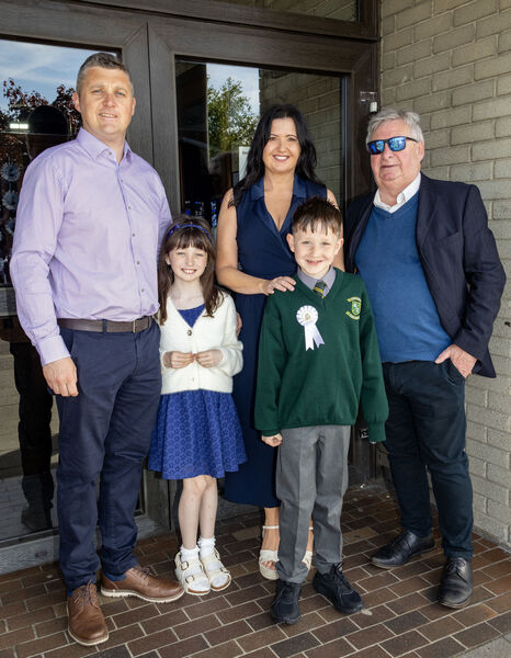  Harry Power, Scoil Lorcain, who received his First Holy Communion at the Sacred Heart Church.