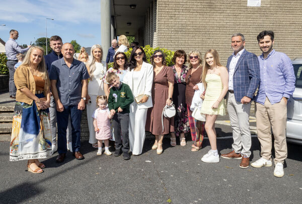  Tadhg Power, Scoil Lorcain, who received his First Holy Communion at the Sacred Heart Church.