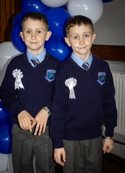 Cael and Sean Power, Mount Sion, who received their First Holy Communion at Ballybricken Church.