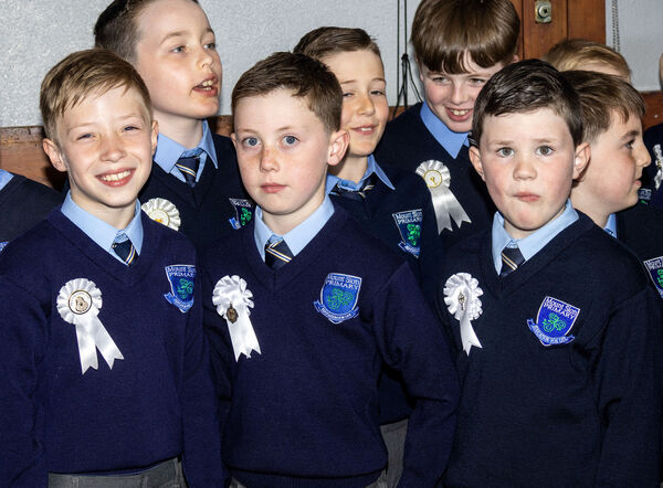 Pupils from Mount Sion who received their First Holy Communion at Ballybricken Church. Pupils from Mount Sion who received their First Holy Communion at Ballybricken Church.