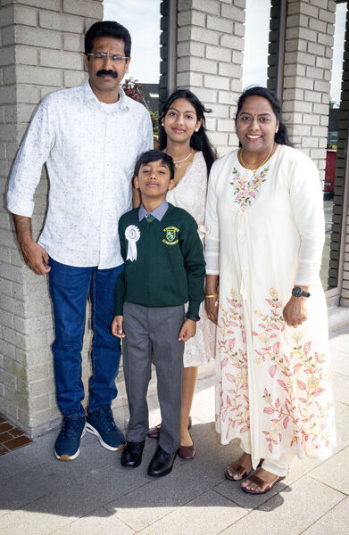 Jeron Jajo, Scoil Lorcain who received his First Holy Communion at the Sacred Heart Church.