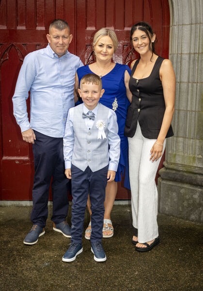  Kevin Morrissey, St. Declan's, who received his First Holy Communion at St. John's Church.