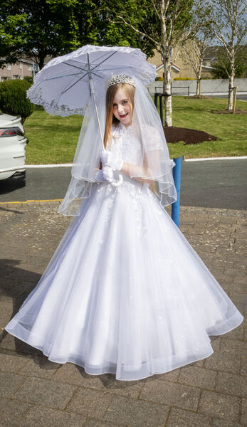 Freya Barry, Presentation, who received her First Holy Communion at St. Paul's Church. Freya Barry, Presentation, who received her First Holy Communion at St. Paul's Church.