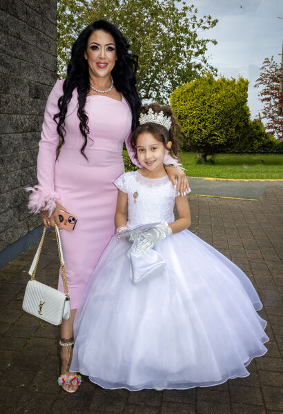 Naomi Brazil, Presentation, who received her First Holy Communion at St. Paul's Church. Naomi Brazil, Presentation, who received her First Holy Communion at St. Paul's Church.