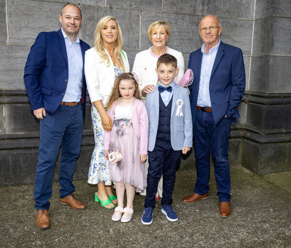 Ben O'Donohoe, Waterpark, who received his First Holy Communion, at St. John's Church. Ben O'Donohoe, Waterpark, who received his First Holy Communion, at St. John's Church.