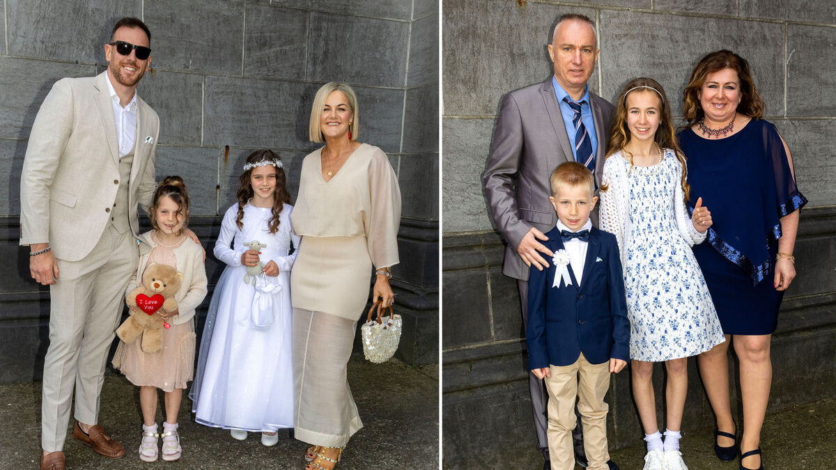 In Photos: Waterpark school in Waterford celebrates First Communion at St John's Church