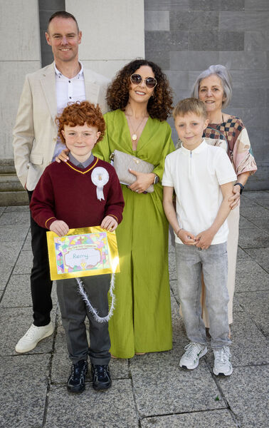  Remy Fitzpatrick, St. Stephen's De La Salle, who received his First Holy Communion at the Cathedral.