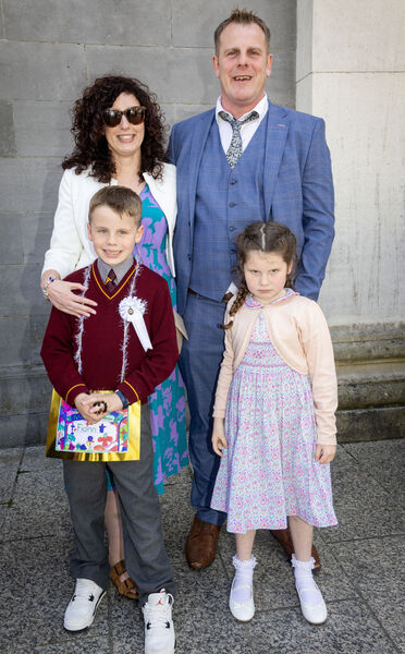  Fionn Keohan, St. Stephen's De La Salle, who received his First Holy Communion at the Cathedral.