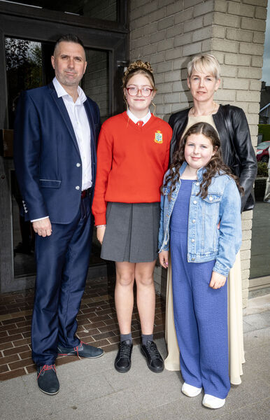Kristel Losin, St. Ursula's, who was confirmed by Bishop Alphonsus Cullinan at the Sacred Heart Church. Kristel Losin, St. Ursula's, who was confirmed by Bishop Alphonsus Cullinan at the Sacred Heart Church.