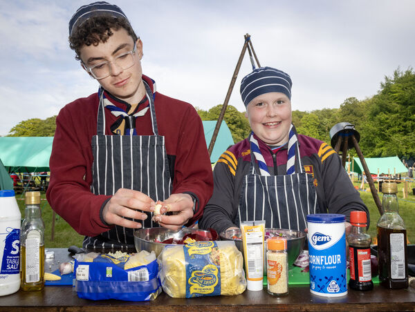 St. Paul's who took part in the Waterford Scout County Challenge in Ballinamona Equestrian Centre. St. Paul's who took part in the Waterford Scout County Challenge in Ballinamona Equestrian Centre.