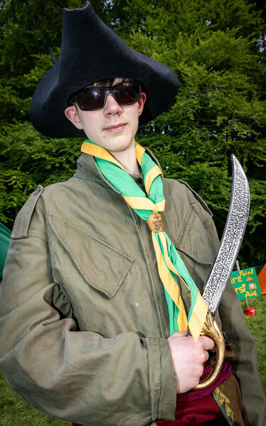 Fionn, Sacred Heart Black Hawks, who took part in the Waterford Scout County Challenge in Ballinamona Equestrian Centre. Fionn, Sacred Heart Black Hawks, who took part in the Waterford Scout County Challenge in Ballinamona Equestrian Centre.